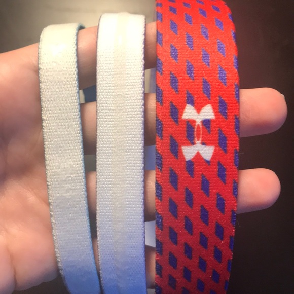 NWOT UA Headband - Red/Blue Diamonds - Picture 7 of 7